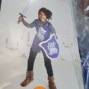 Kids royal knight Halloween costume size small
